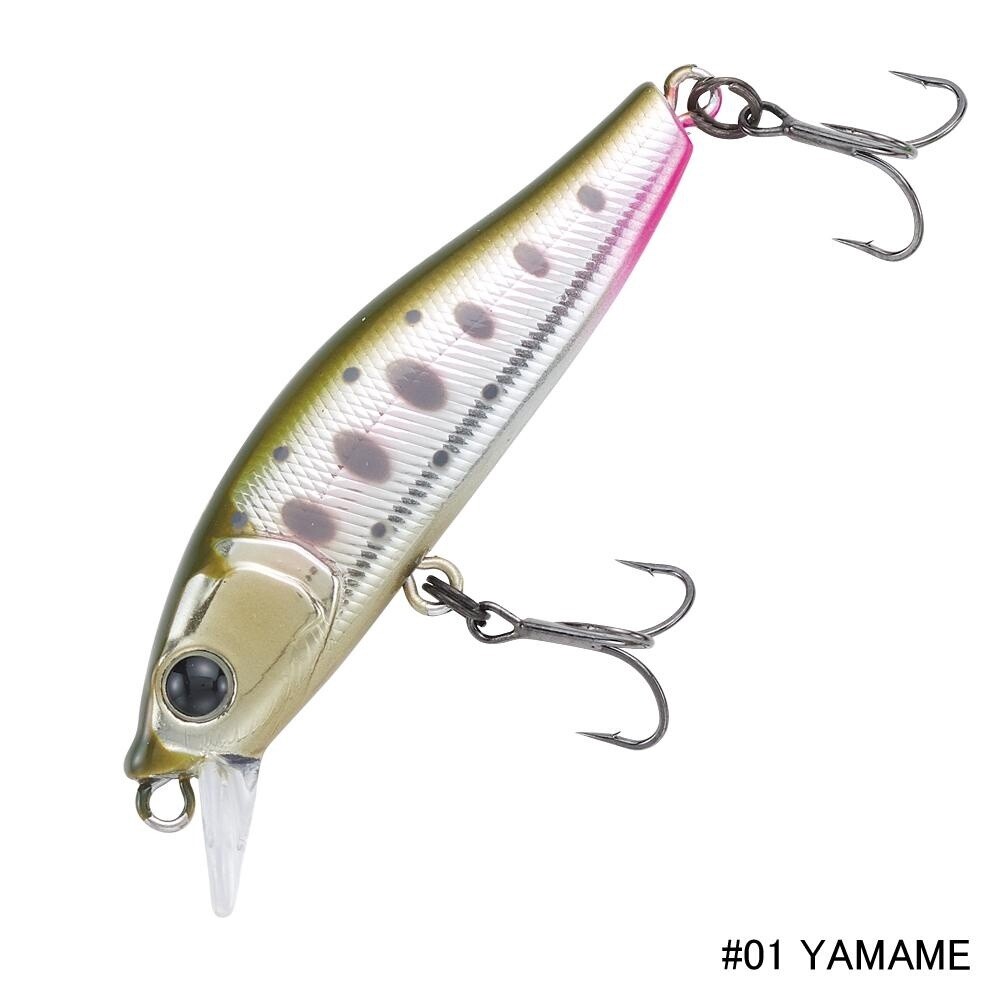 CRAZEE LURES  Stream Minnow 50S, Colour: #1 YAMAME