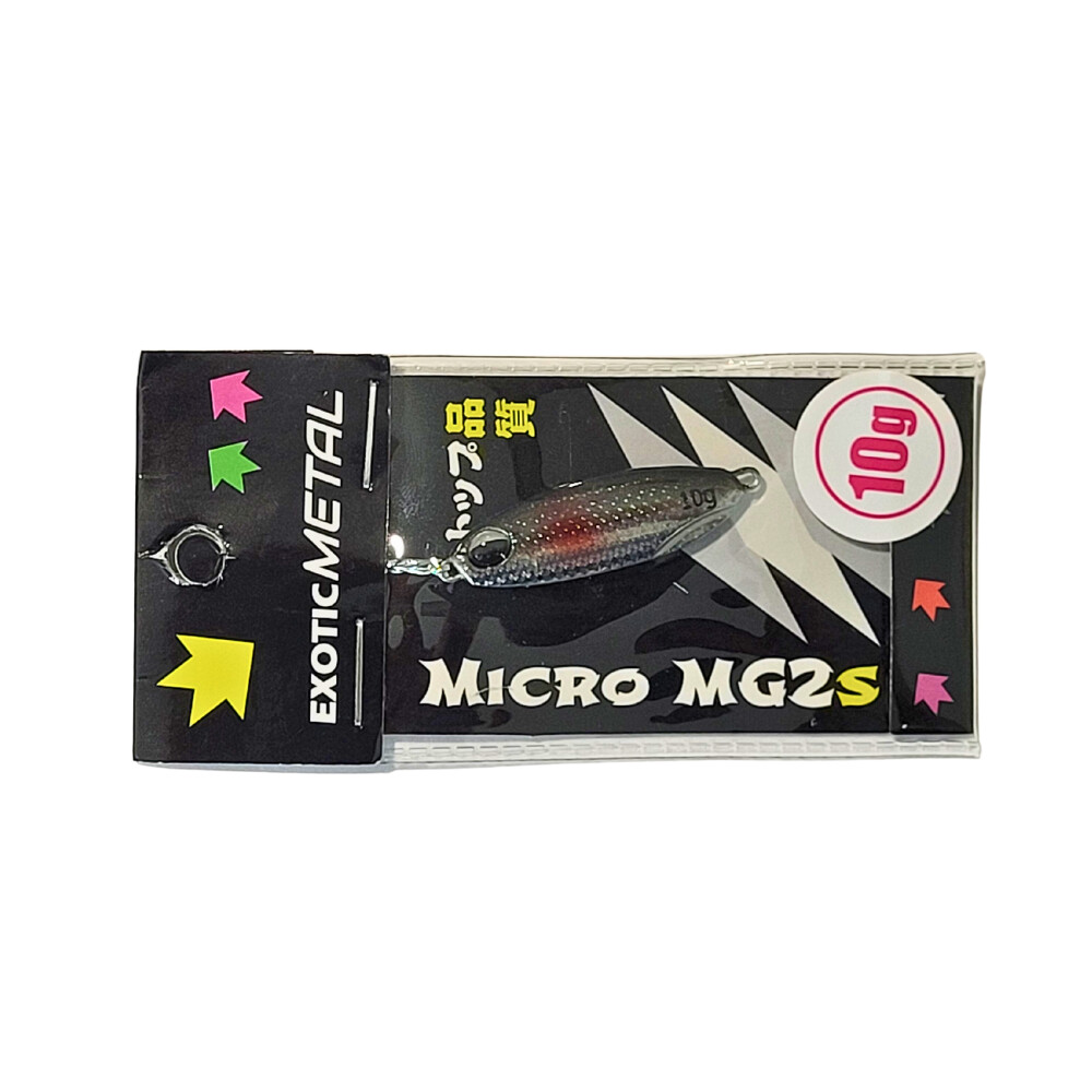 Superse Exotic Metal Micro MG2S 10g, Colour: Black
