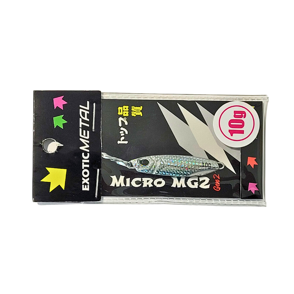 Superse Exotic Metal Micro MG2 10g, Colour: Silver