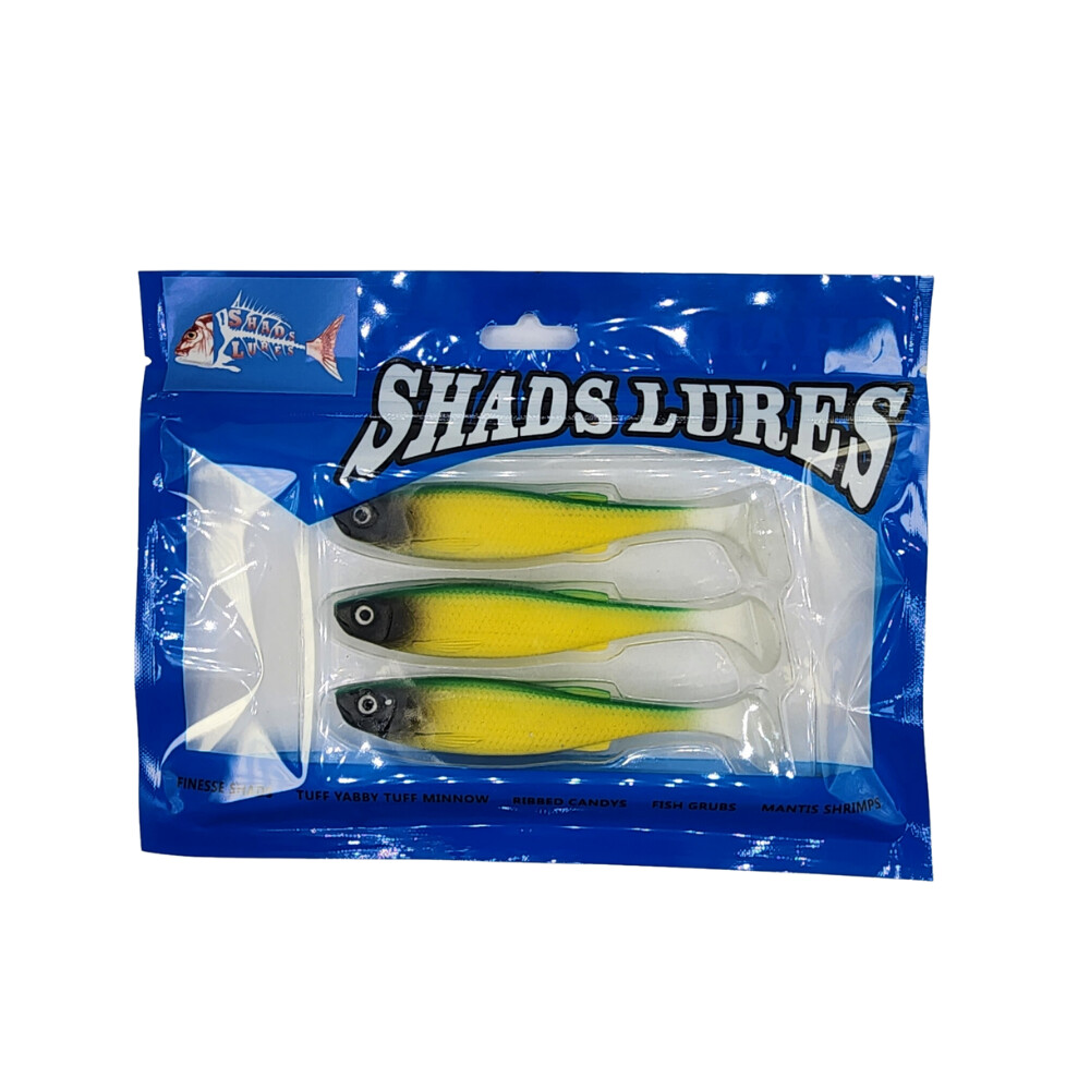 SHADS LURES 4&quot; Paddle Shads, Colour: PS07