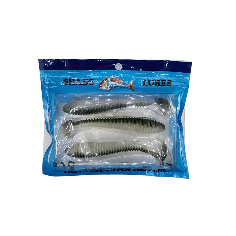 SHADS LURES 5&quot; Ribbed Candy
