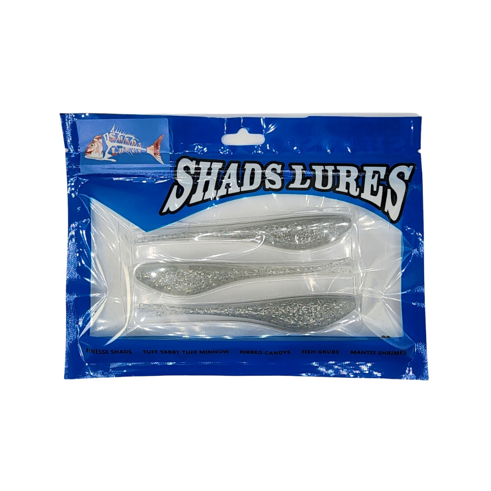 SHADS LURES 5&quot; Flick Tails Tuff Shads, Colour: FTG