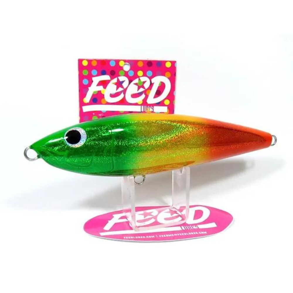 FEED LURES Slash 130, Colour: 64 - Rasta Holo