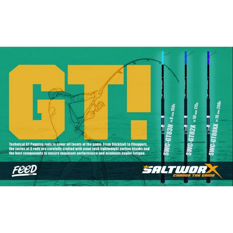 FEED Salt Worx GT Series Offshore Casting Rods