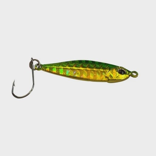 Superse Exotic Metal Aji Mini 5g Jig AJ01, Colour: Green