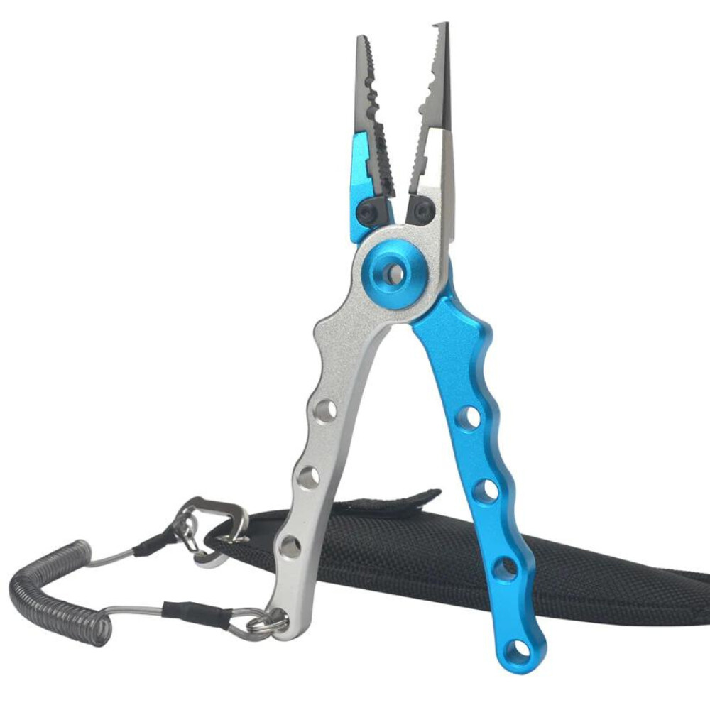 SUPERSE T6061 Aluminium Alloy Plier PL002, Colour: Blue Silver