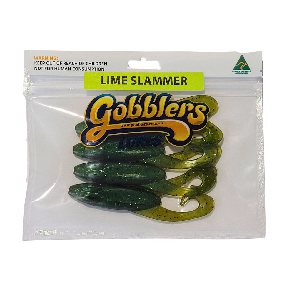 GOBBLERS Frogs 4.6&quot;, Colour: Lime Slammer