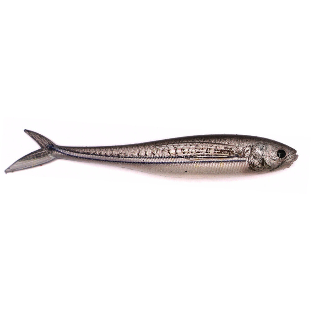 S TACKLE Fish Tail Minnows 4&quot;, Colour: Garfish 3D