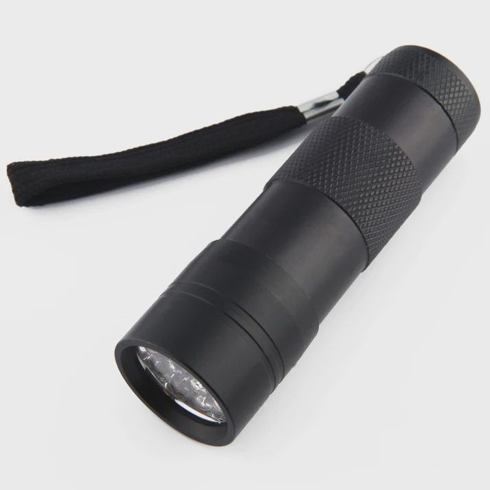 SUPERSE BLACK 12LED UV TORCH UVL02