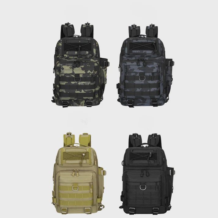 SUPERSE 2 WAY FISHING BACKPACK #16063 DARK GREEN CAMO