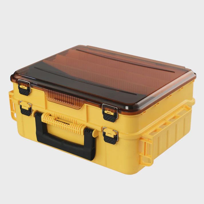 SUPERSE 2 LAYER TACKLE BOX MB3080, Colour: YELLOW