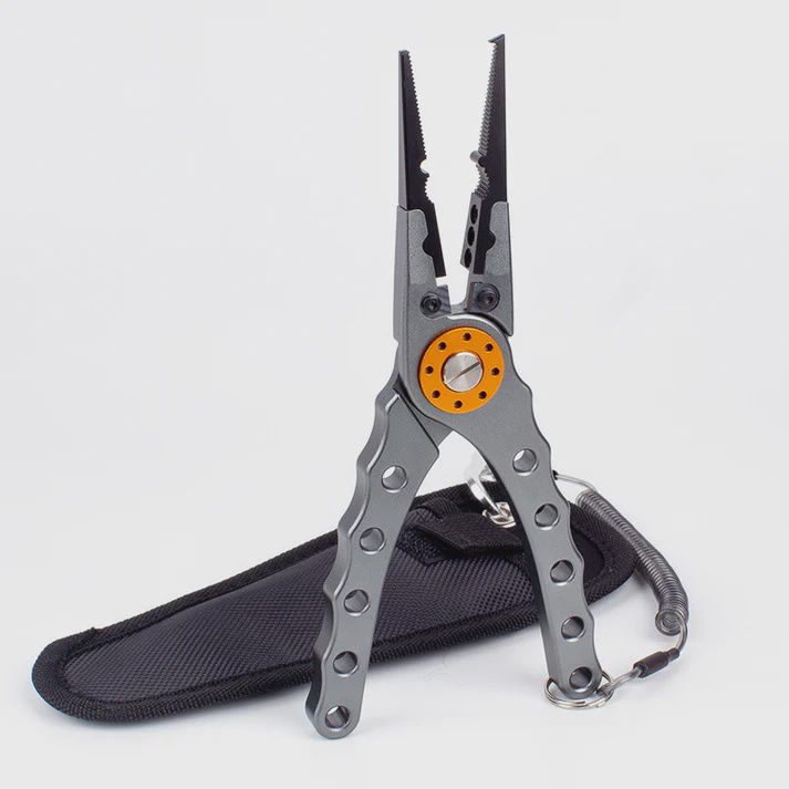 Superse Aluminium fishing Plier PL123, Colour: Gun Metal