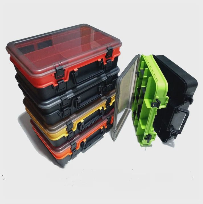 SUPERSE DOUBLE TIER TACKLE BOX TB02-D