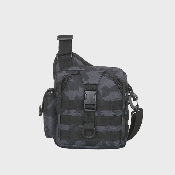 SUPERSE FISHING POUCH #16031 BLACK CAMO