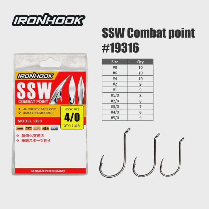 SUPERSE IRONHOOK SSW COMBAT POINT #19316