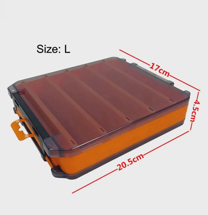 SUPERSE LURE BOX LB2204, Colour/Size: LARGE/BLUE