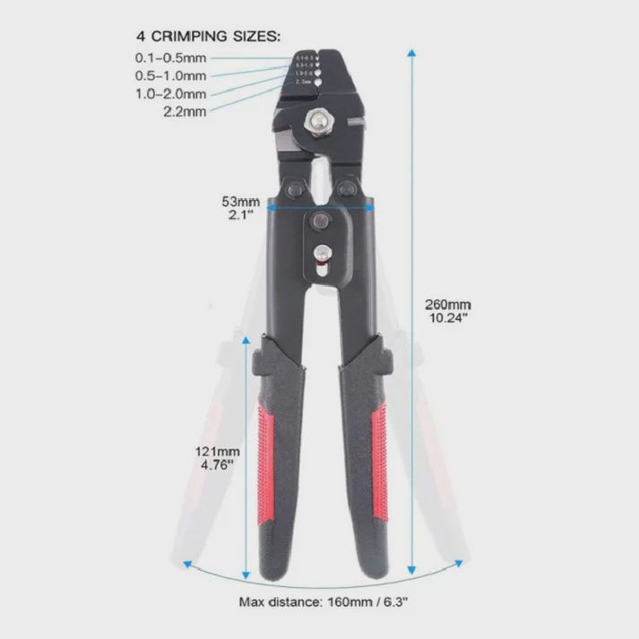SUPERSE STAINLESS STEEL CRIMPER