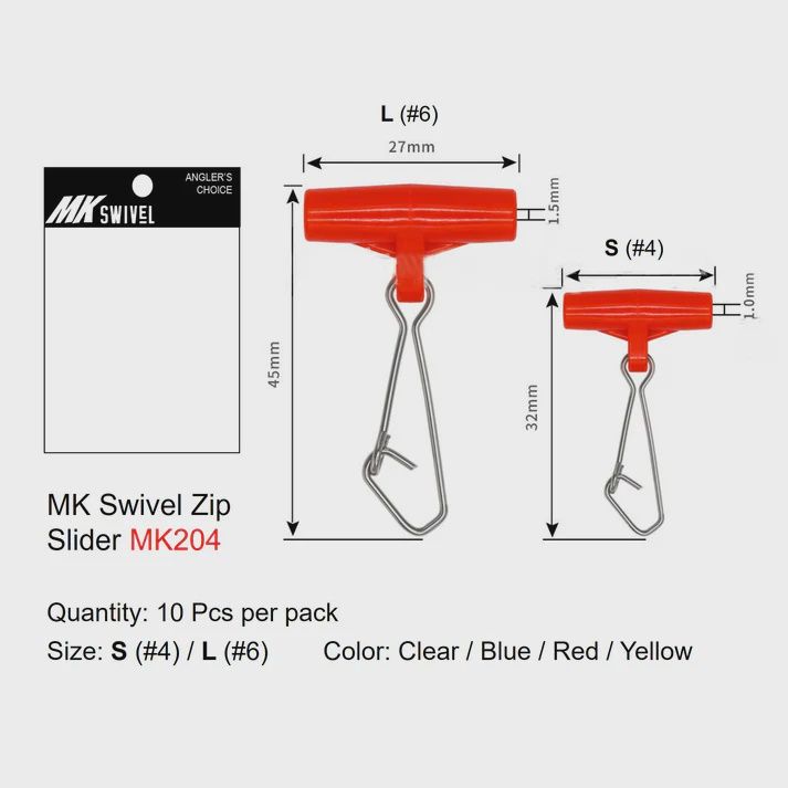 MK SWIVEL ZIP SLIDER