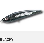 TAILWALK LURES Gunz 140F, Colour: BLACKY