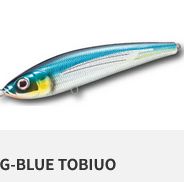 TAILWALK LURES Gunz 180S, Colour: G-BLUE TOBIUO
