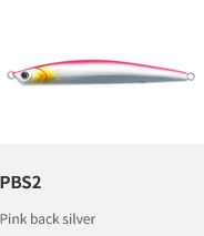 TAILWALK LURES KEISON JIG MINNOW 85, Colour: PBS2