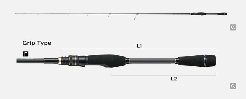 TAILWALK RODS Fullrange Spinning Rods