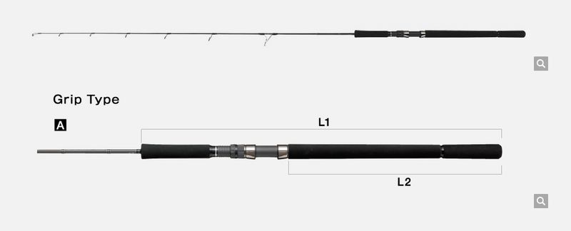 Tailwalk RODS Master Build Jigging Spinning Rods