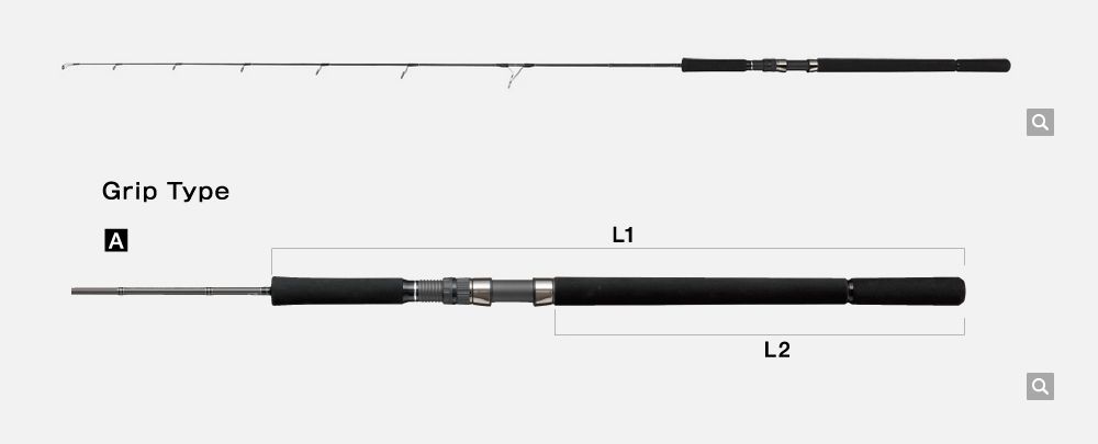 Tailwalk RODS Master Build Jigging Spinning Rods, Model: S511L