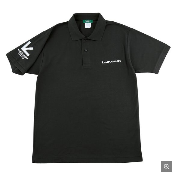 TAILWALK CLOTHING Dry Polo Shirt Black