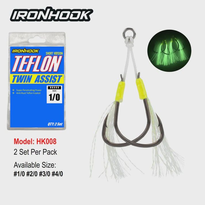 SUPERSE IRONHOOK TEFLON TWIN ASSIT