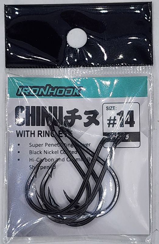 SUPERSE IRONHOOK CHINU WITH RING EYE