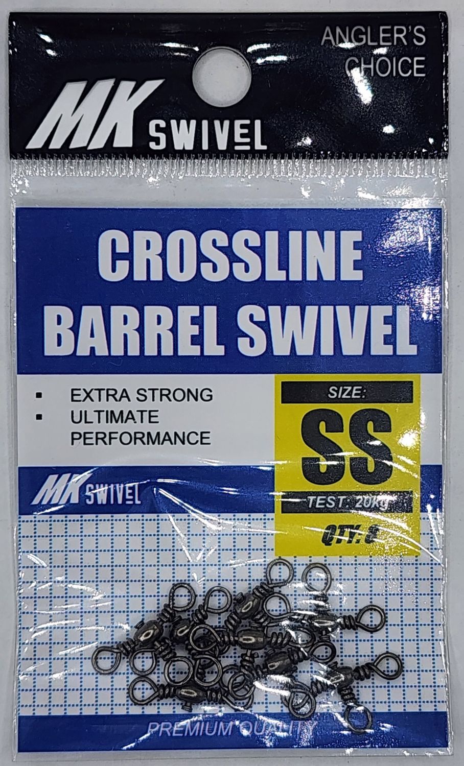 MK SWIVEL CROSSLINE BARREL SWIVEL MK012, Size: SS