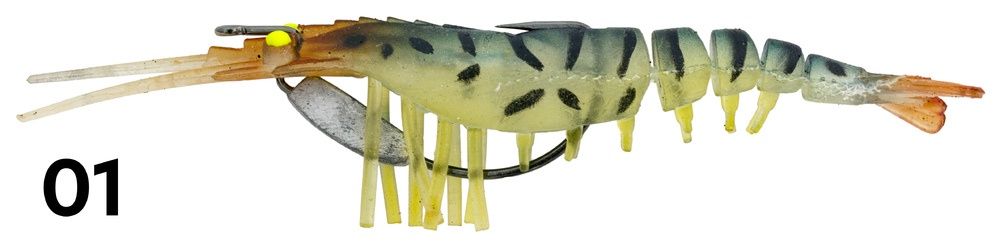 Zerek Live Cherabin 6&quot;, Colour: 01