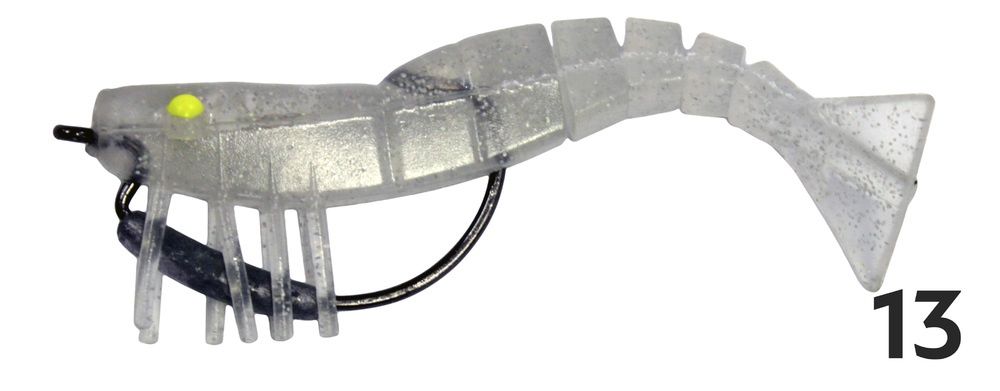 Zerek Live Shrimp 3.5&quot;, Colour: #13