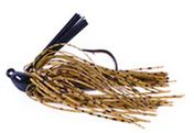 Superse Rubber Skirted Jig 10g, Colour: Light Brown