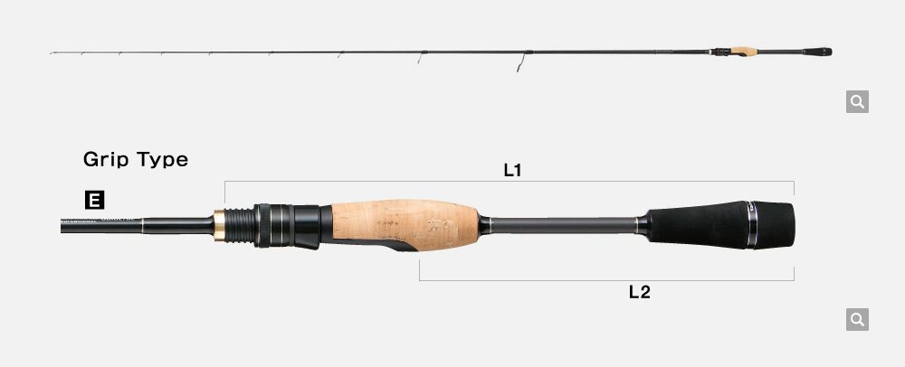TAILWALK RODS S73MH &quot;US TOUR MODEL&quot;