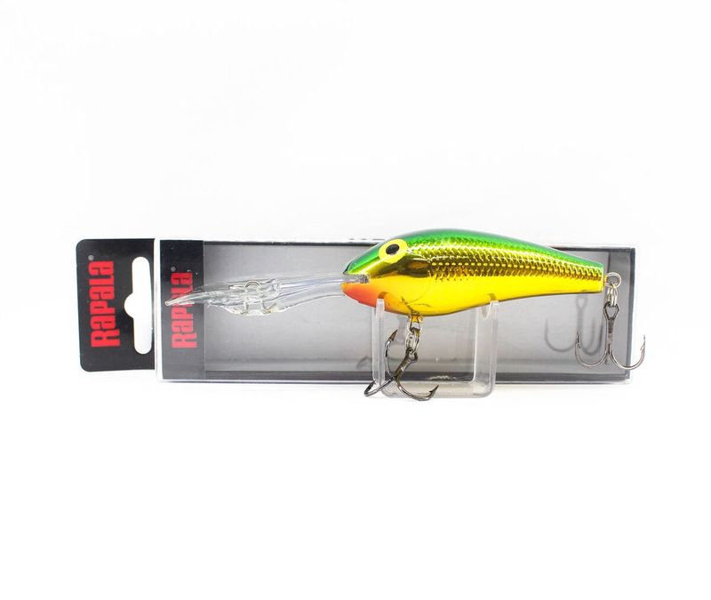Leurre Rapala Rattlin Fat Rap RFR-5 Fire Tigre - Pêche Carnassiers Irlande