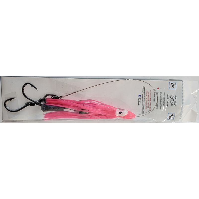 NOB HEAD Wire Mackerel Gang Rig 69lb 7/0