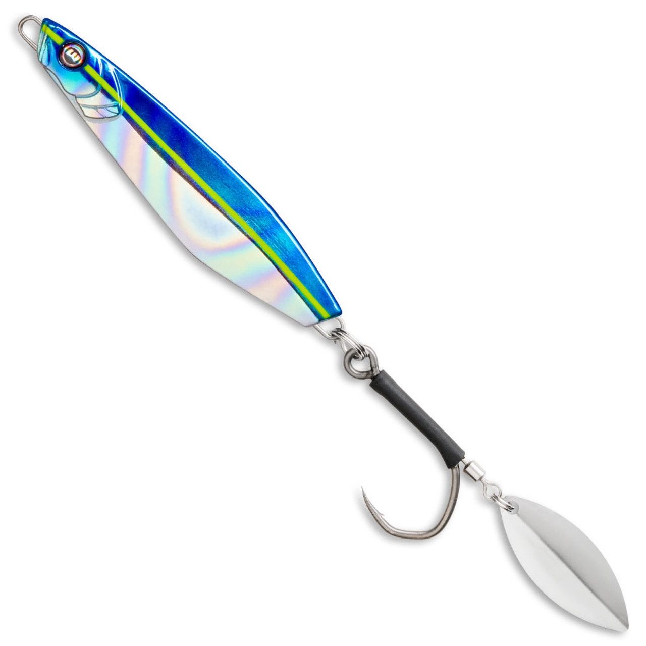 WILLIAMSON THUNDER JIG BLADED 40G, Colour: YELLOW TAIL GLOW