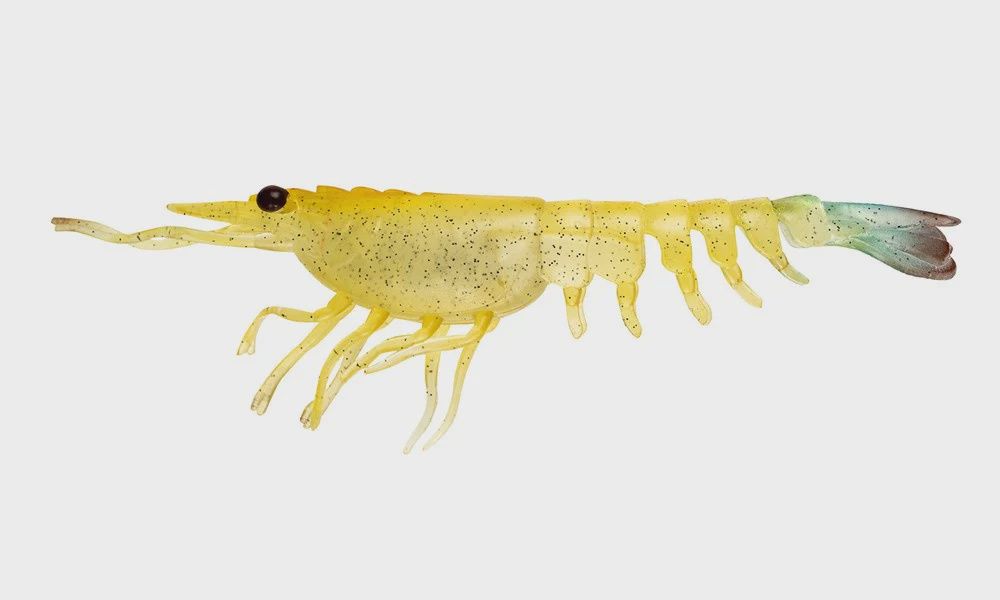 NOMAD LIVE OPS SWITCHER SHRIMP 4.25&quot;, Colour: FRIED BANANA