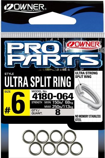 OWNER 4180 Ultra Wire Split Rings