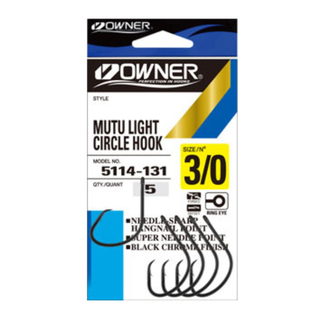 OWNER 5114 Mutu Light Circle Hooks