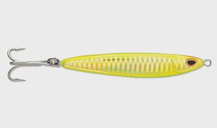 WILLIAMSON Gomame Jig 35g, Colour: Silver Chartreuse