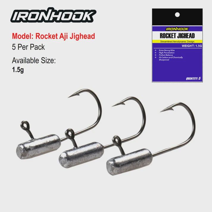 IRONHOOK ROCKET JIGHEAD