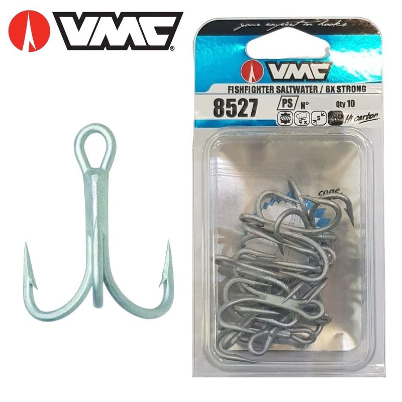 VMC 8527 6X Treble Hooks