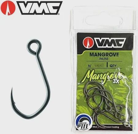 VMC MANGROVE IN-LINE SINGLE HOOKS