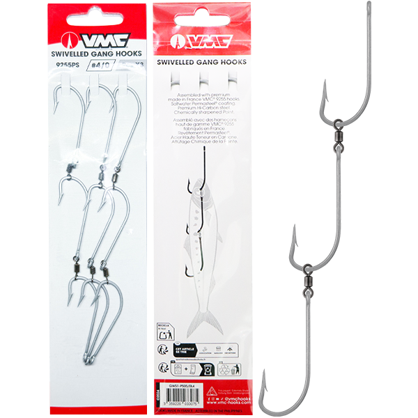 VMC GANG HOOK WITH SWIVEL