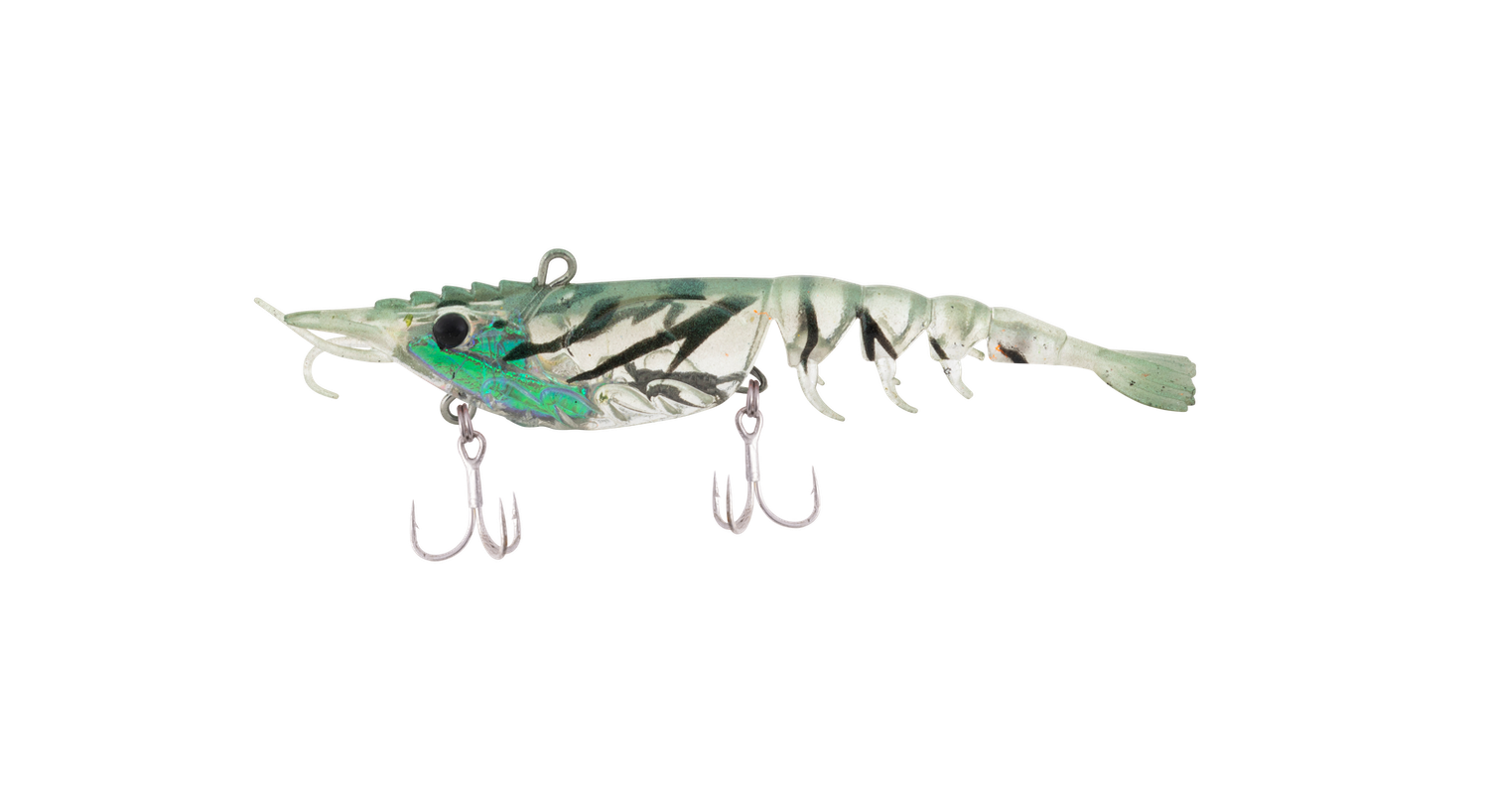 BERKLEY SHIMMA SHRIMP 85MM, Colour: CRYSTAL SHRIMP