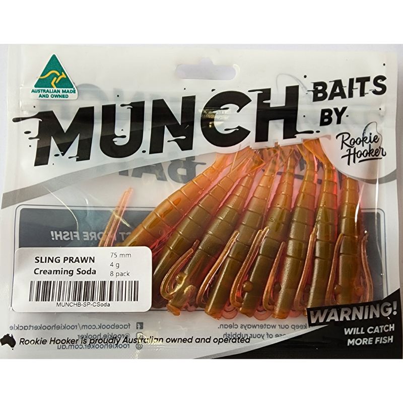 MUNCH BAITS SLING PRAWN 3"