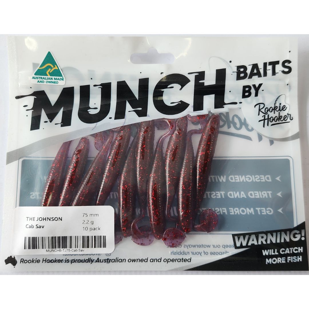MUNCH BAITS THE JOHNSON 3", Colour: CAB SAV
